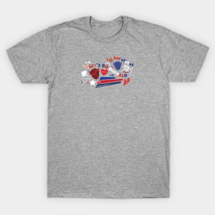 Red White and Bills T-Shirt